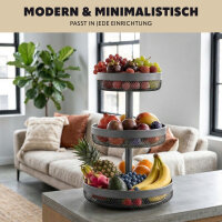3-stöckige runde Obstetagere Ø 20 cm, 25 cm...