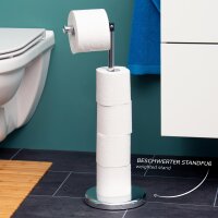 B-Ware Stand WC-Rollenhalter 2in1