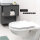 Badezimmer-Set PIAZZA BLACK 2tlg.