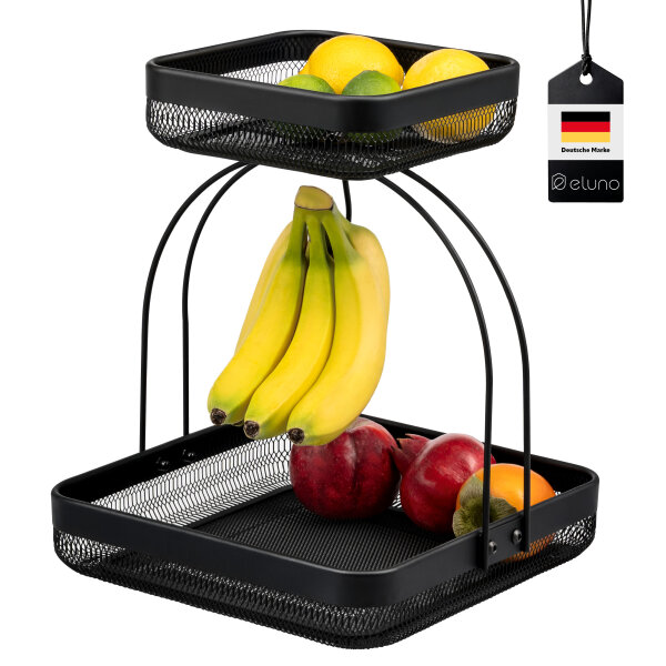 Obst- und Brotetagere