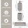 Bad-Accessoires Set VALONA 3tlg.