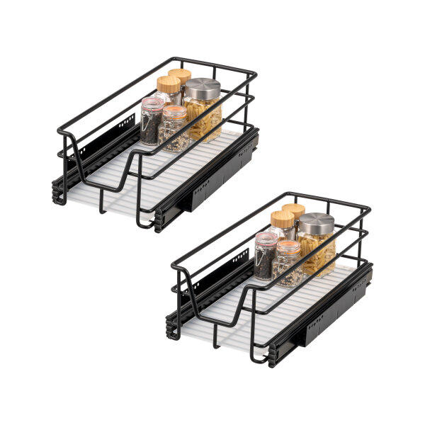 Teleskopschublade 30 cm 2er Set