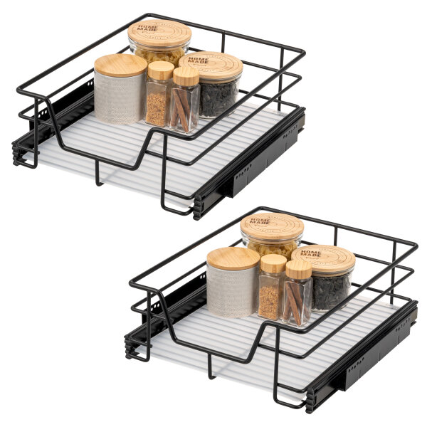 Teleskopschublade 45 cm 2er Set
