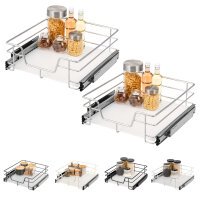 Teleskopschublade 50 cm 2er Set