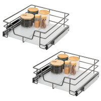 Teleskopschublade 50 cm 2er Set