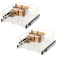 Teleskopschublade 50 cm 2er Set