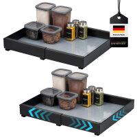 Teleskopschublade 31-51 cm 2er Set