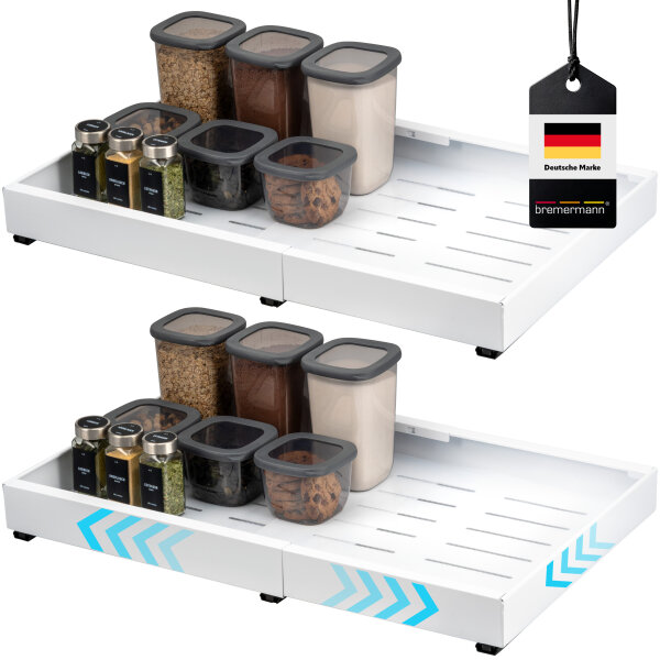 Teleskopschublade 43-67 cm 2er Set