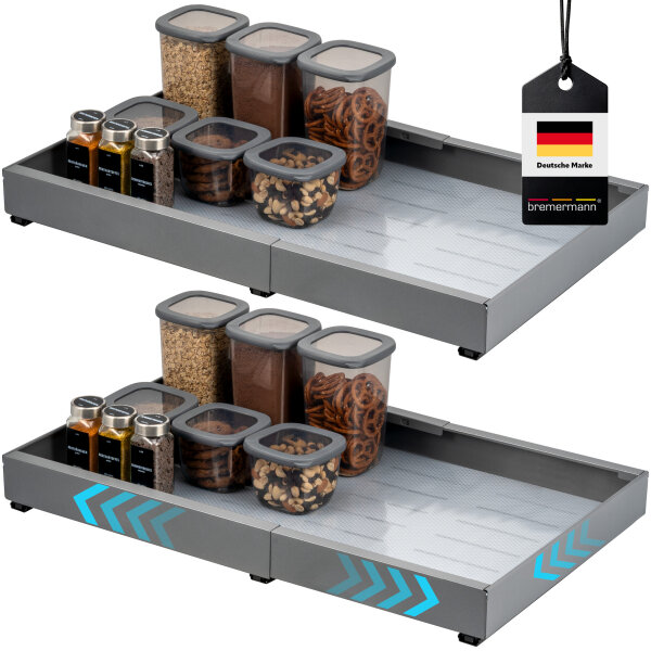 Teleskopschublade 43-67 cm 2er Set