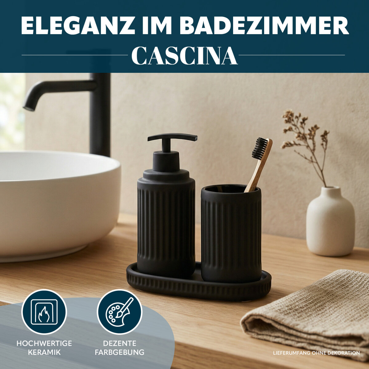 Bad-Accessoires Set CASCINA 3tlg., 31,99 €