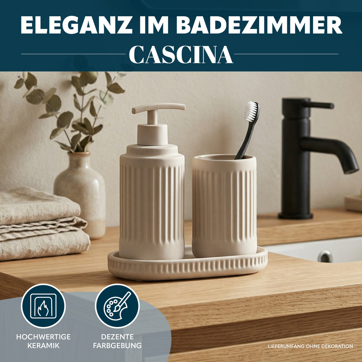 Bad-Accessoires Set CASCINA 3tlg., 31,99 €