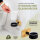 WC-Garnitur PIAZZA BLACK TAPE BAMBUS