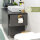 Toilettenpapierhalter PIAZZA BLACK TAPE BAMBUS