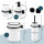 Bad-Accessoires Set SAVONA 4tlg.