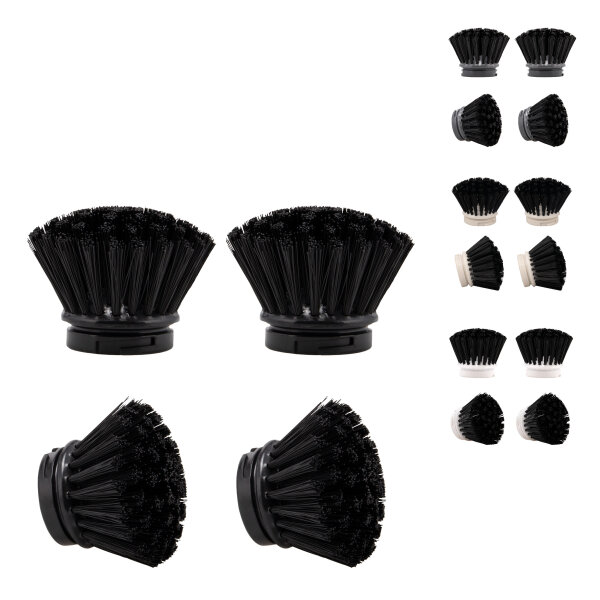 Spülbecken-Set Ersatzbürstenkopf 4er Set