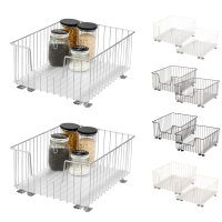 Schrank-Korbauszug 40 cm 2er Set