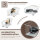 Schrank-Korbauszug 50 cm 2er Set