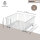 Schrank-Korbauszug 50 cm 2er Set
