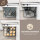 Schrank-Korbauszug 50 cm 2er Set