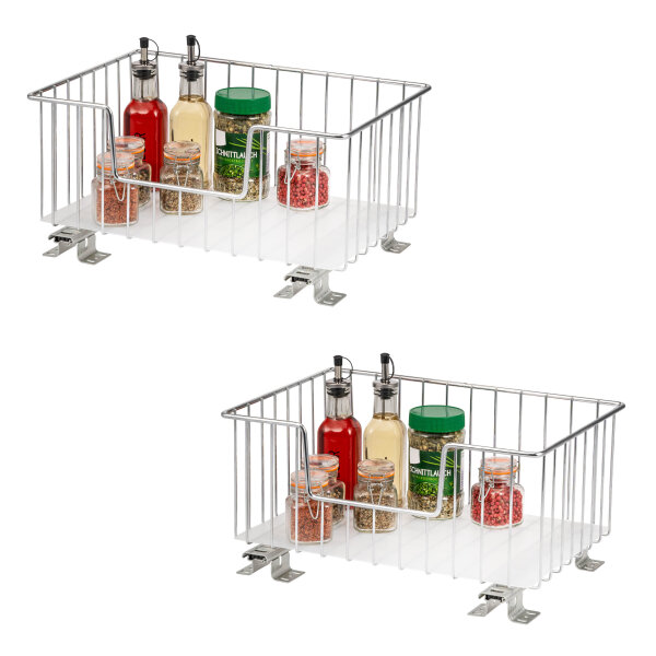 Korbauszug 40 cm 2er Set