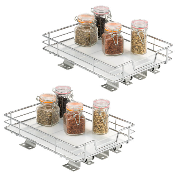 Teleskop-Gewürzregal 2er Set