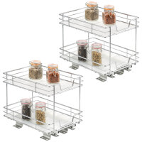 2-stöckiges Teleskop-Gewürzregal 2er Set