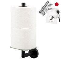 Toilettenpapierhalter PIAZZA BLACK