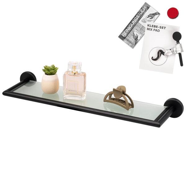 Glasablage PIAZZA BLACK