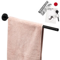 Teleskop-Handtuchstange PIAZZA BLACK