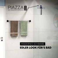 Badetuchstange PIAZZA BLACK