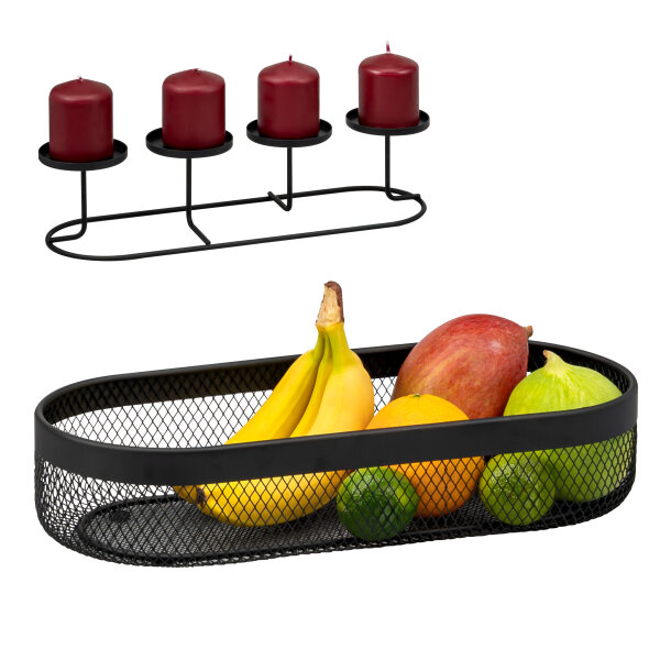 Obstkorb / Kerzenständer