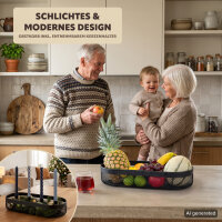 Obstkorb / Kerzenständer