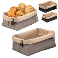 eluno eckige Brotkörbe NOVARA 2er Set - für...