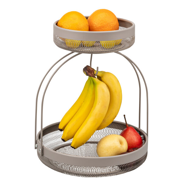 Obst- und Brotetagere