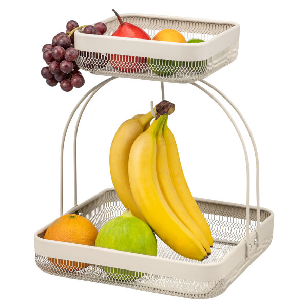 Obst- und Brotetagere