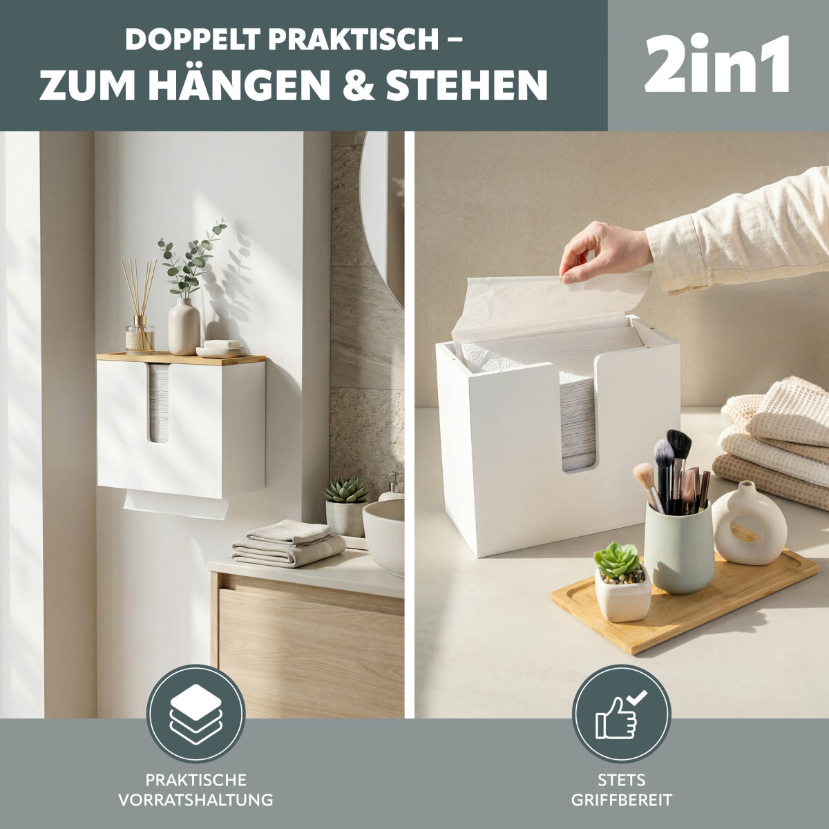 B-Ware Papierhandtuchspender, 13,99