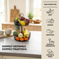 B-Ware 2-stöckige Obstetagere