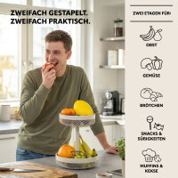 B-Ware 2-stöckige Obstetagere