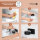Badezimmer-Set PIAZZA BLACK TAPE 2tlg.