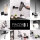 Badezimmer-Set PIAZZA BLACK TAPE 2tlg.