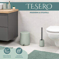 B-Ware eluno Kosmetikeimer TESERO, Treteimer 4 Liter...