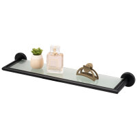 B-Ware PIAZZA BLACK Glasablage