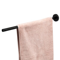 B-Ware PIAZZA BLACK Teleskop-Handtuchstange