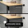 B-Ware PIAZZA BLACK Teleskop-Handtuchstange