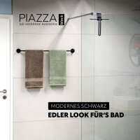 B-Ware PIAZZA BLACK Badetuchstange
