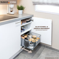 B-Ware Schrank-Korbauszug 40 cm