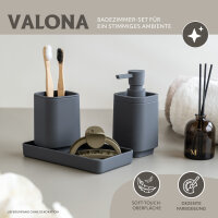B-Ware eluno Bad-Accessoires Set VALONA 3tlg. bestehend...