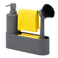 B-Ware eluno Spülbecken Organizer mit Soft-Touch...